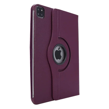360° Rotating Stand Leather iPad Case – Pro 11"/12.9"/13", Air, Mini, 7th–10th Gen