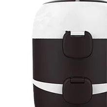 Electric Heating Lunch Box – 2L, 1-3 Layer, Portable Bento Box Rice Cooker, 200W Stainless Steel | 110V | US/EU/UK