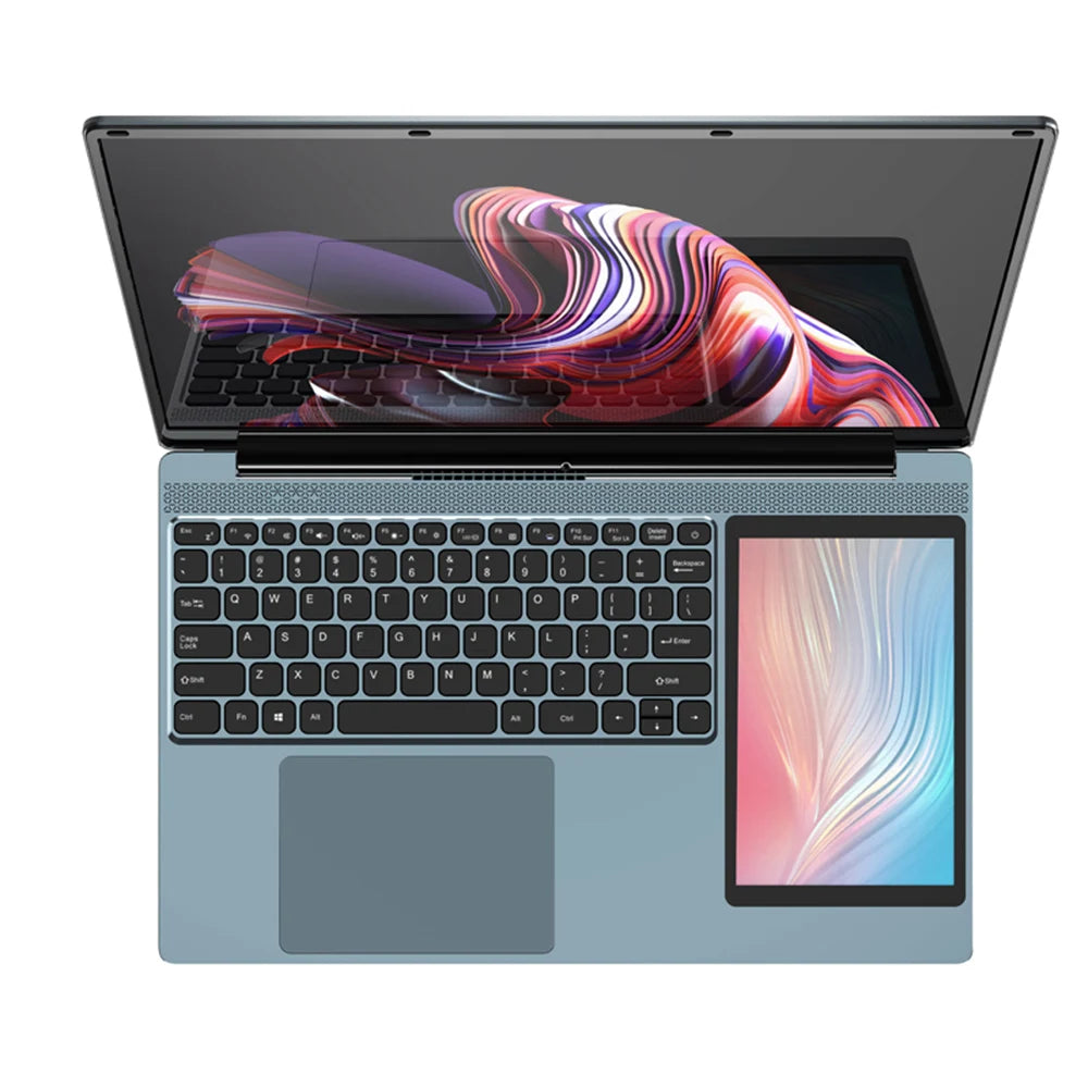 15.6" + 7" Dual Screen Laptop Intel N100 | 8–32GB DDR4 | Up to 2TB SSD | Win11