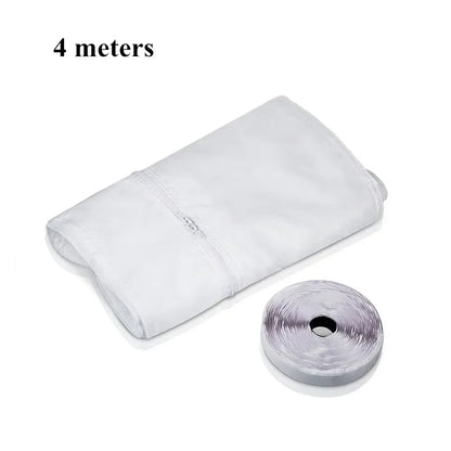 AirLock Window Seal for Portable Air Conditioner – 3m/4m Flexible Cloth Sealing Plate with Zip