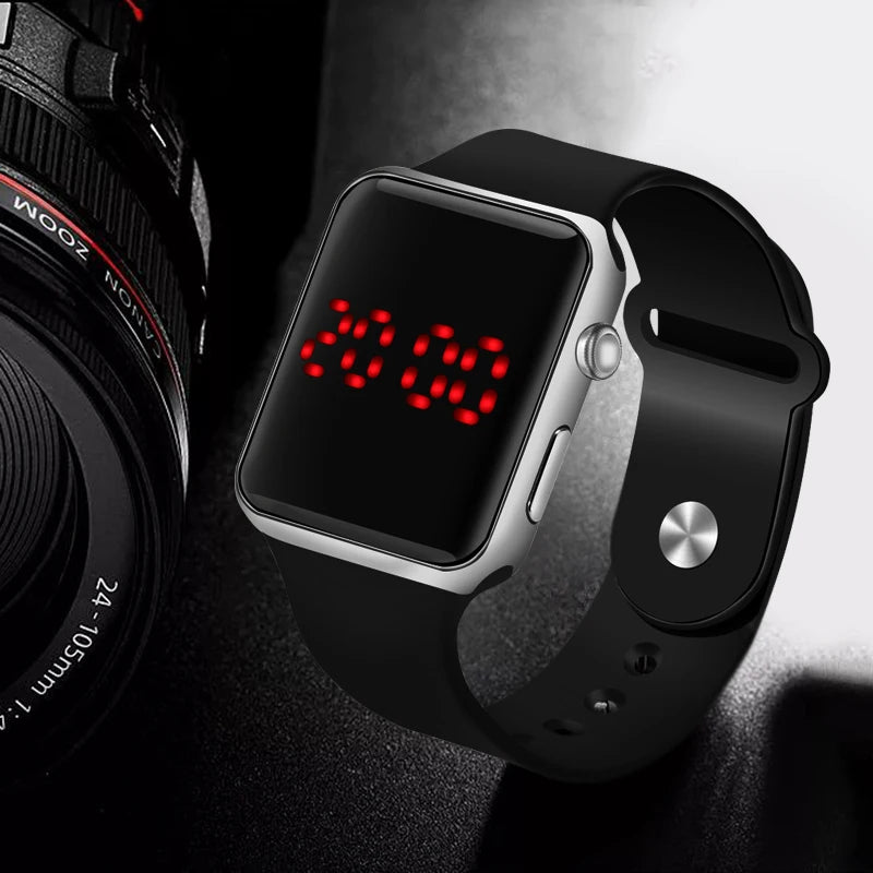 Men Sport LED Watches Men's Digital Watch Men Watch Silicone Electronic Watch Men Clock reloj hombre hodinky relogio masculino
