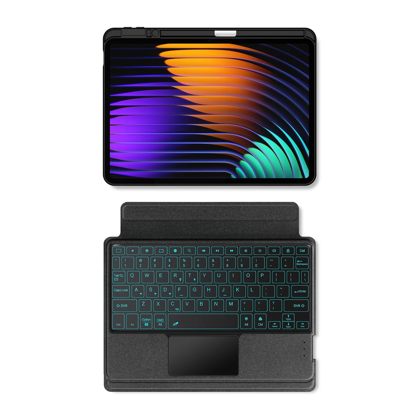 Detachable Magic Keyboard For Xiaomi Pad 7 MIPad7 Case Pencil Holder for Xiaomi Pad 7 Pro Mi Pad 7 2024 11.2" Tablet Cover Case