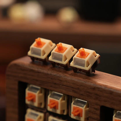 HMX Puppy Tactile Switch – 5-Pin Hot-Swap, 37g / 43g, Factory Lubed | DIY Mechanical Keyboard