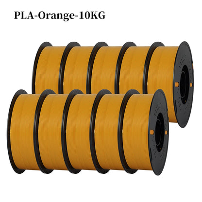 KINGROON 3D Printer Filament – 10 Rolls 1.75mm PLA / PETG, 1KG Each, Mix Colors, 22LBS Total