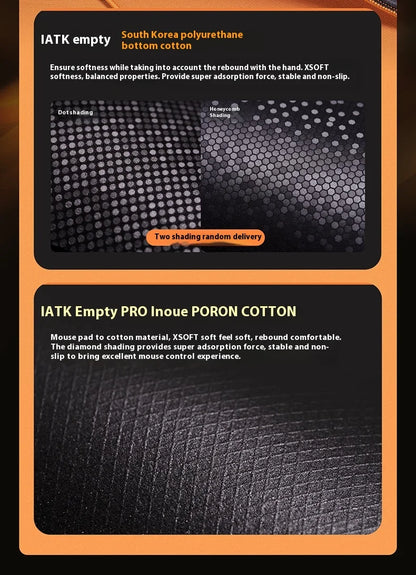 ATK Kong Xsoft Esports Mouse Pad – PORON Base, Anti-Slip, for 60–80% Keyboards