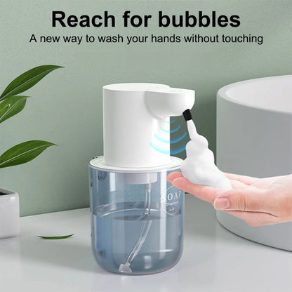 JPNPL Automatic Soap Dispenser – 400ml, 4-Gear Infrared Sensor, Foam & Liquid, IPX5, for Home & Bathroom