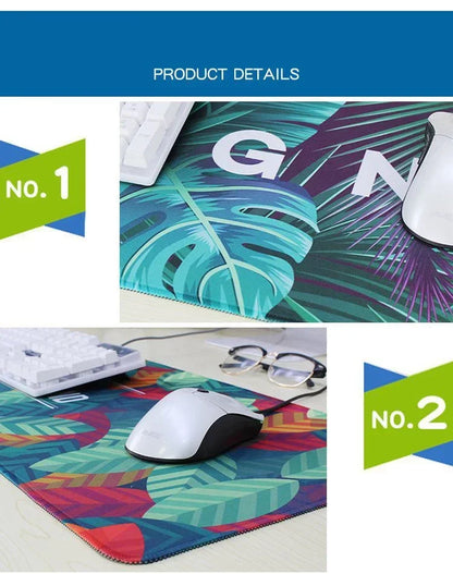 Custom XXL Gaming Mouse Pad | HD Print | Personalized Desk Mat | Anime Logo Office Keyboard Mat