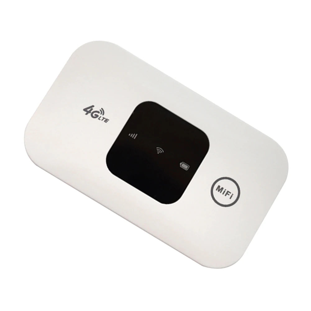 4G Pocket WiFi Router | 150Mbps Mobile Hotspot | SIM Card Slot | 2100mAh | Wide Coverage