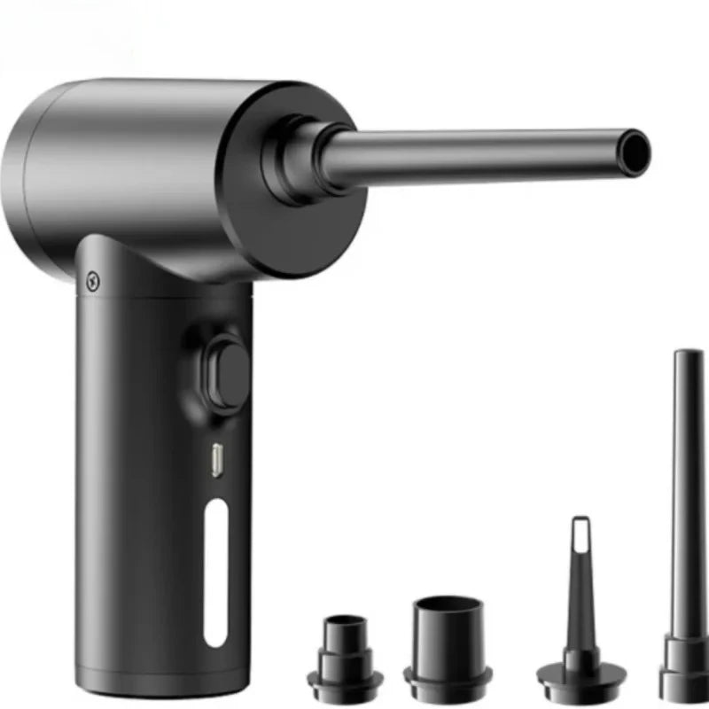 Wireless Air Duster 50000 RPM – USB Compressed Air Blower for PC, Laptop, Keyboard & Camera