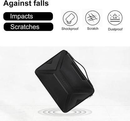 MOSISO Laptop Sleeve 15"/16" – Waterproof Hard Shell Shoulder Bag for MacBook Pro, HP, Dell