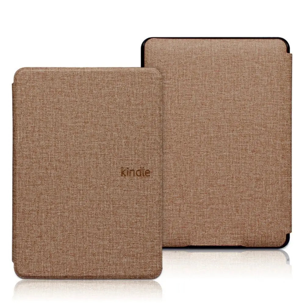 R.E.D. Shopping protective shell cover for Kindle 2022 11th gen e-reader, with built-in light and soft sleeve case design
