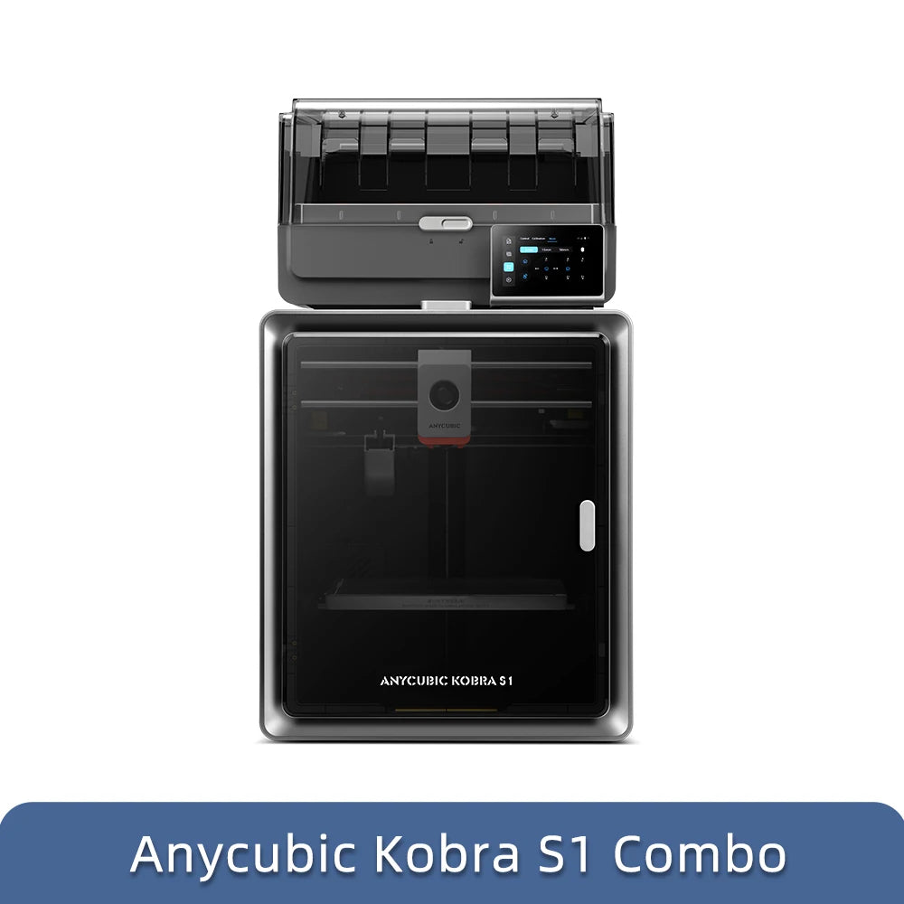 ANYCUBIC Kobra S1 Combo Multi-Color 3D Printer – Max 600mm/s, Core XY, High Precision