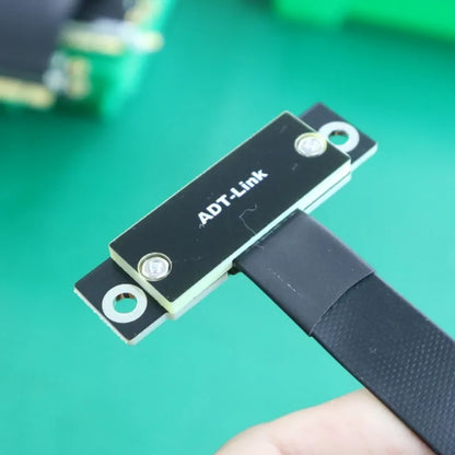 ADT-Link PCIe 4.0 Riser Cable – X16/X8/X4/X1 to M.2 NVMe/U.2 SSD Extension, Gen4