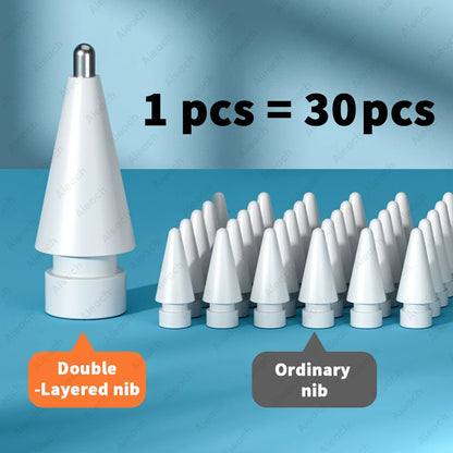 Apple Pencil Replacement Nibs | 2B HB Soft Hard Tips | For Apple Pencil 1st 2nd 3rd Gen & USB-C