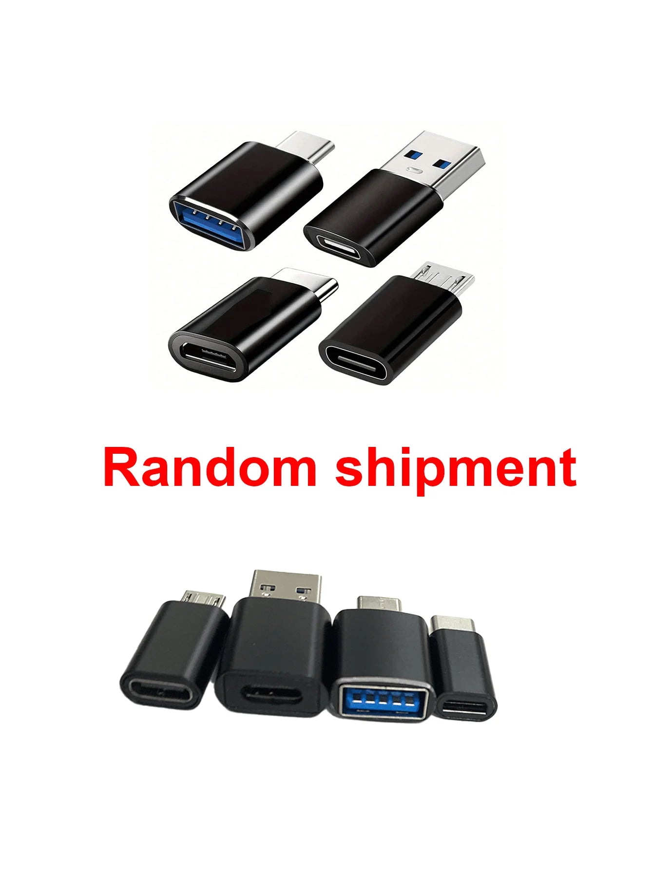 8-in-1 USB-C Adapter Set – OTG, Micro USB & USB 3.0 for MacBook & Smartphones