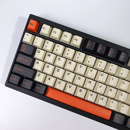 KBDiy GMK Carbon Keycaps 174 Keys | Cherry Profile PBT | Double Shot ISO | For Mechanical Keyboard