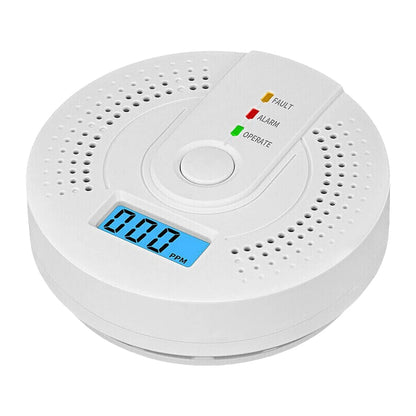 Digital Carbon Monoxide Detector – Sound Warning Battery Powered CO Gas Alarm