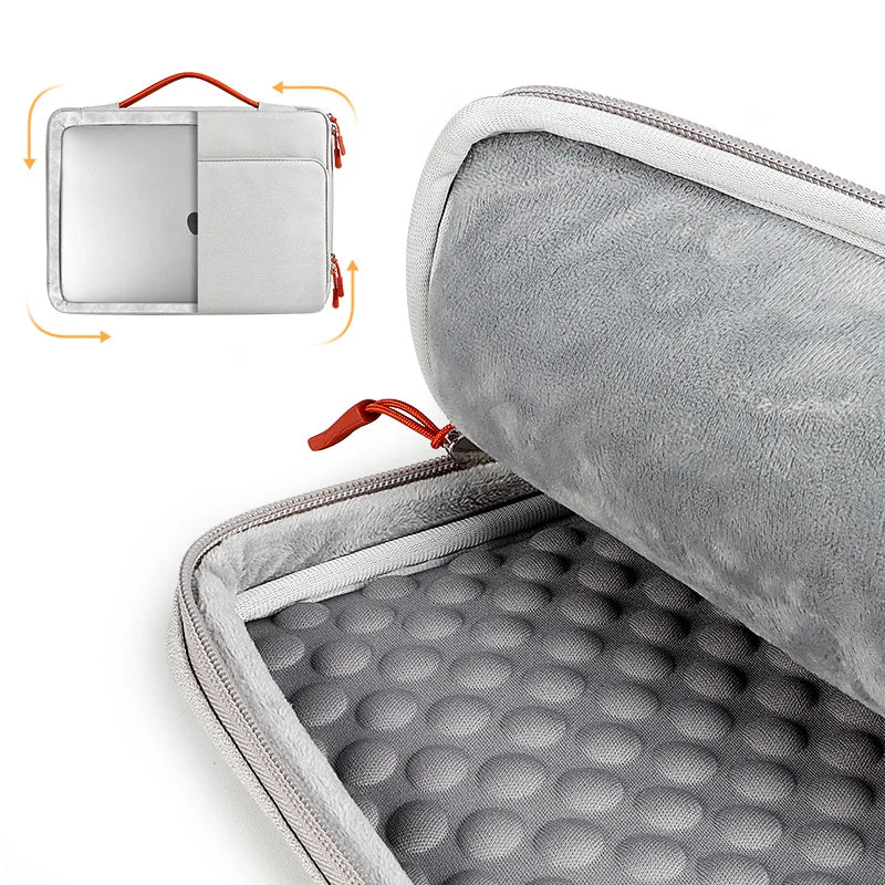 Universal Laptop Bag Sleeve 12"-16" — MacBook Air M4 Pro M5, Dell, HP, Lenovo, Xiaomi