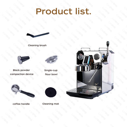 CAFOVO G3006 Espresso Machine – 15 Bar Home Coffee Maker 220V
