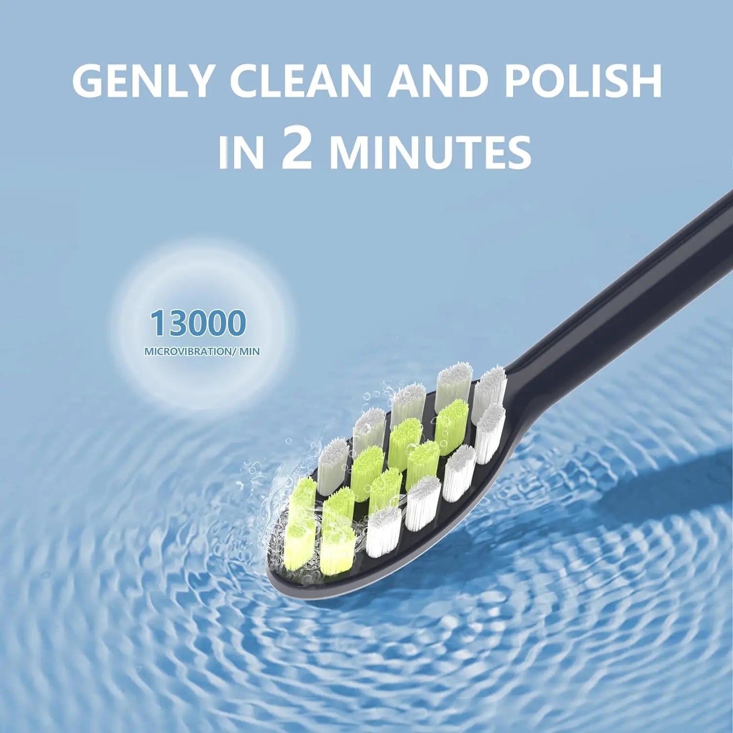 Replacement heads for electric toothbrush by R.E.D. Shopping, soft bristles, pack of 4, 6, or 8 for adult oral care.