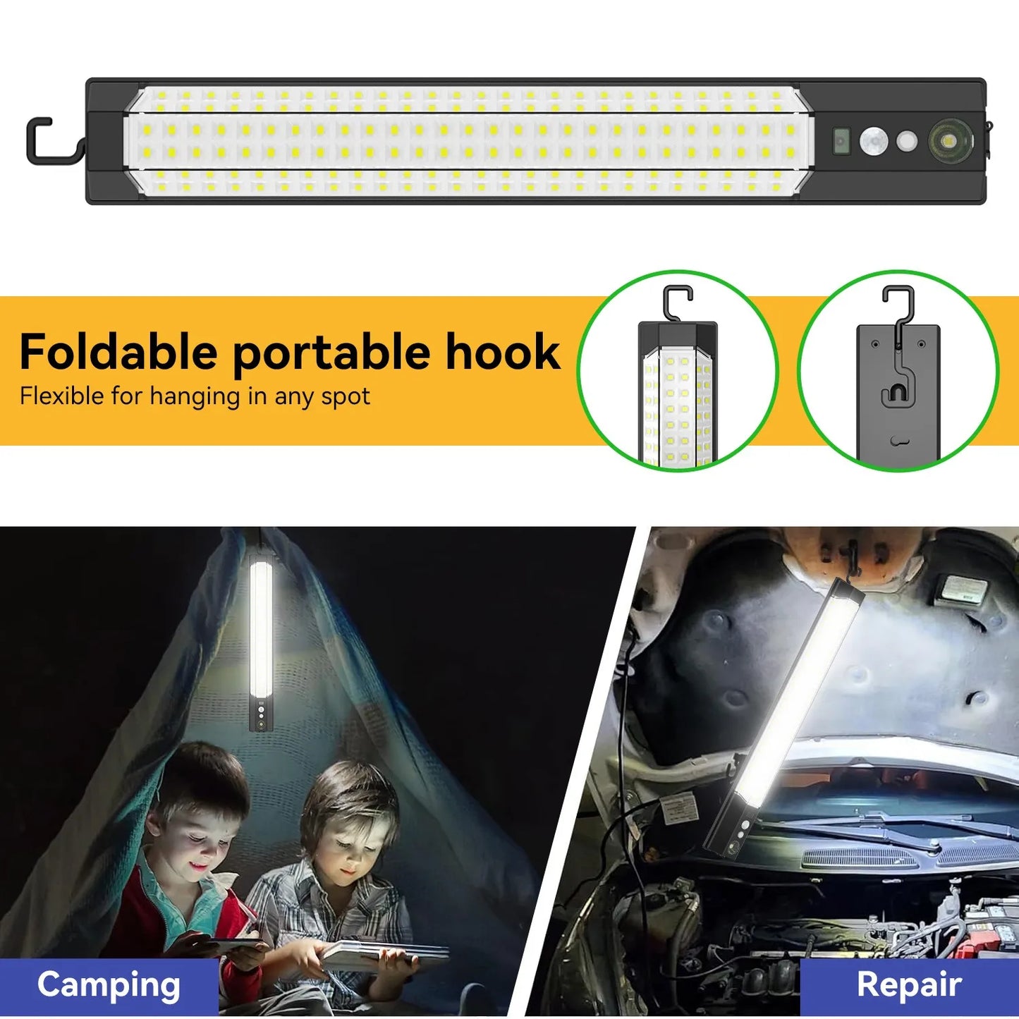 Solar Flood Light – 5000000LM LED, Remote Control, Waterproof Outdoor Spotlight