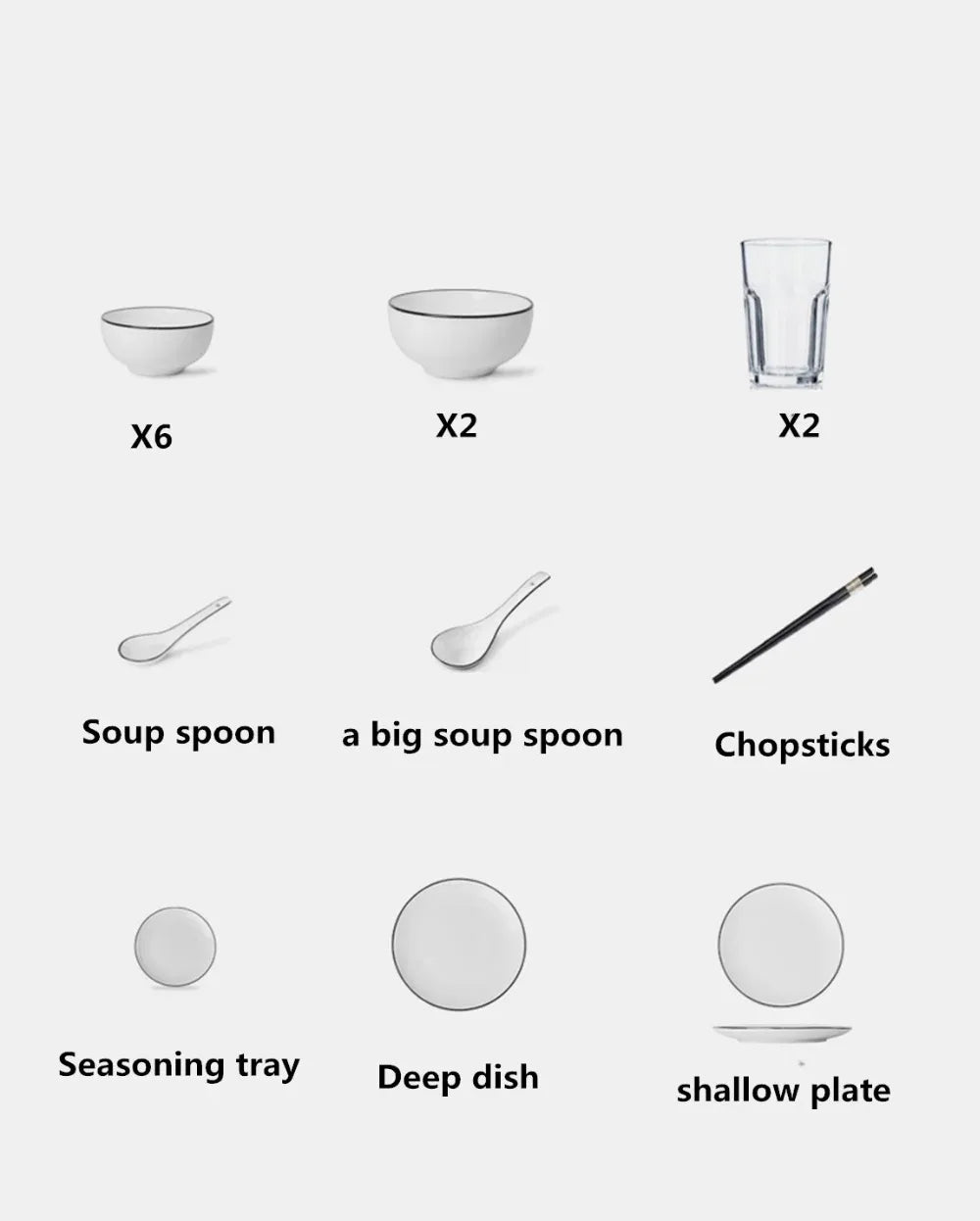 Countertop Dishwasher | 5 Programs | 6-Place Settings | EU Plug | 220V