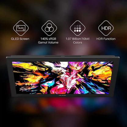 HUION Kamvas Pro 24 4K UHD – 23.8" Drawing Monitor, 8192 Levels, 140% sRGB