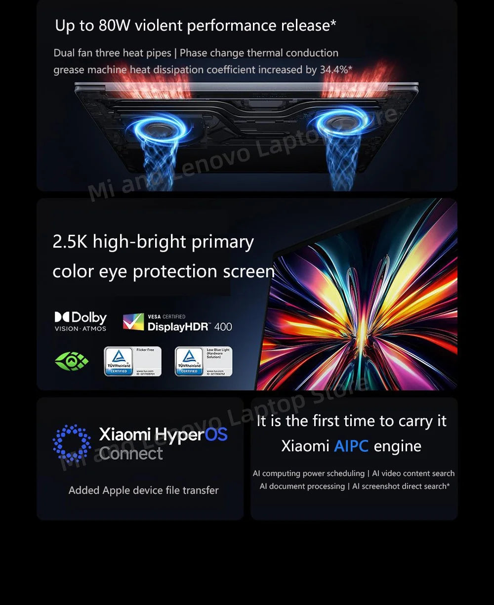 Xiaomi Redmi Book Pro 16 2025 – Intel Ultra5 225H / Ultra7 255H, 32GB RAM, 1TB SSD, 2.5K/3.1K 120Hz/165Hz