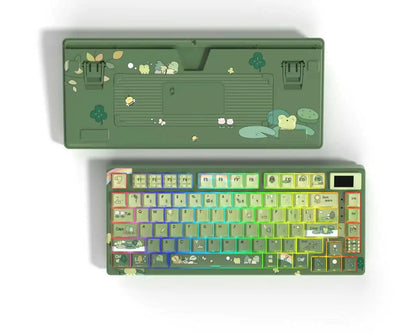 Womier SK80 Gasket Mechanical Keyboard – 83 Key, Hot-Swap, RGB, Smart Display