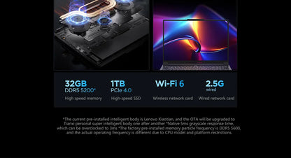 Lenovo Legion R9000P 2025 Gaming Laptop – R9 8945HX, RTX 5060/5070, 32GB, 1TB