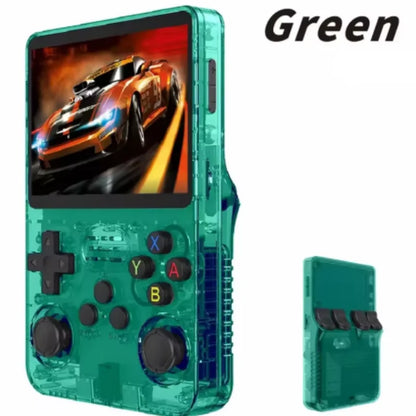 R36S Retro Handheld Game Console – 3.5" IPS, Linux, 15000+ Games, 64GB/128GB, Pocket Player