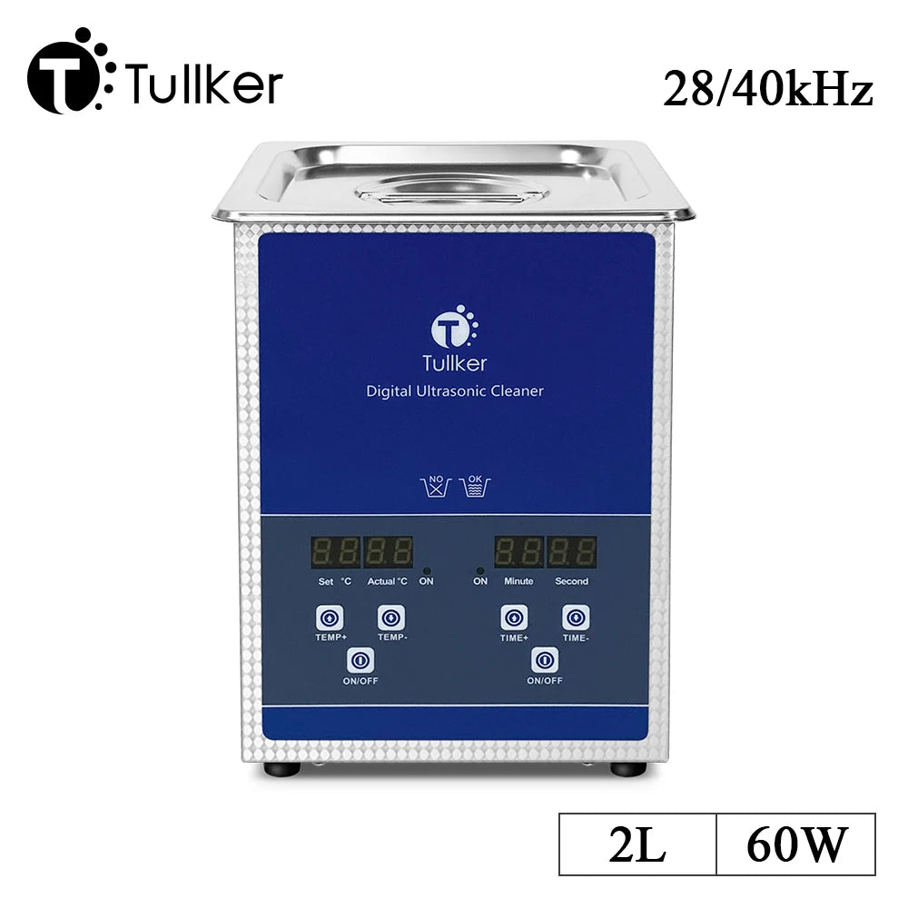 Industrial Ultrasonic Cleaner 2L–30L – Metal, DPF & Engine Parts Degreaser, EU/UK/US/AU Plug