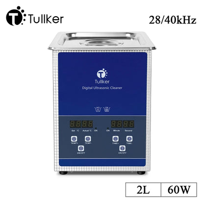 Industrial Ultrasonic Cleaner 2L–30L – Metal, DPF & Engine Parts Degreaser, EU/UK/US/AU Plug