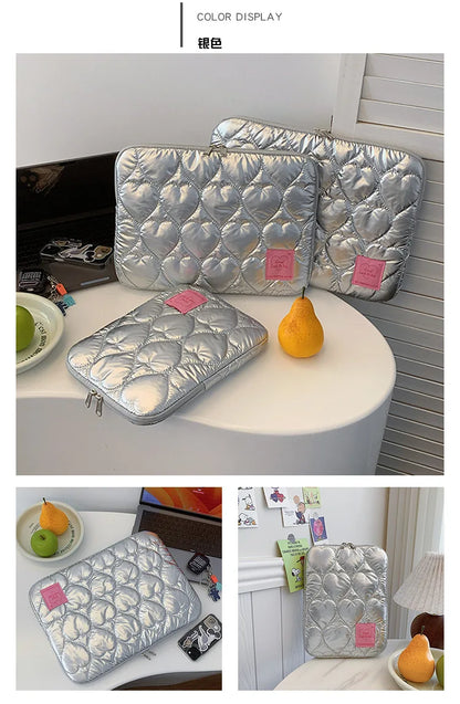 Macaron Color Laptop Sleeve – 13.3"/14"/15.6"/16", Shockproof for MacBook Air, iPad Pro, HP, Dell, Huawei