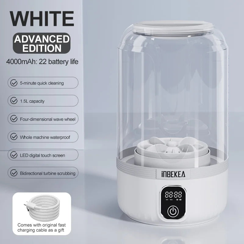 1.5L Portable Mini Washing Machine
