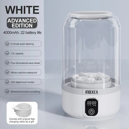 1.5L Portable Mini Washing Machine