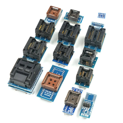 XGecu T48 (TL866-3G) Universal Programmer – 39 Adapters, 31000+ ICs, SPI/NAND/eMMC