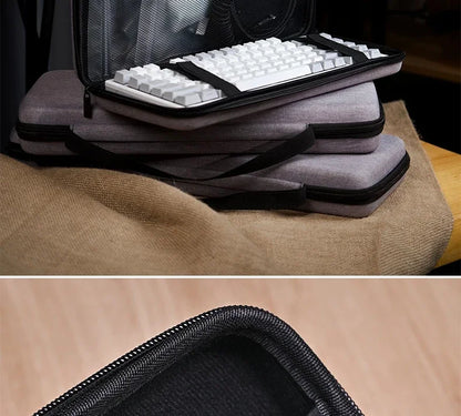 EVA Hard Shell Keyboard Bag – Fits 61% to Full-Size