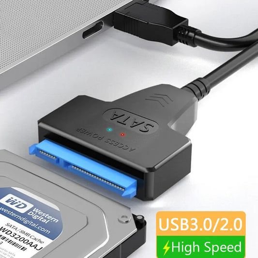 SATA to USB 3.0 Cable – 2.5" HDD & SSD Adapter up to 6 Gbps