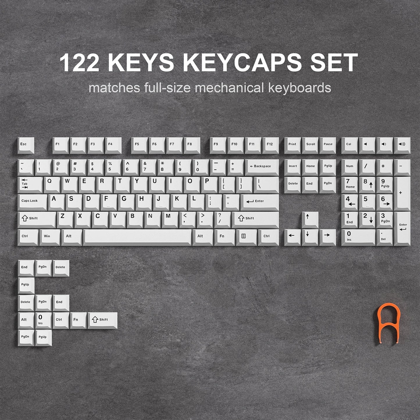 Retro dark red PBT keycap set with cherry profile for mechanical keyboards, featuring 126 double shot keycaps from R.E.D. Shopping.