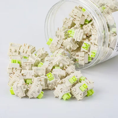 LEOBOG Reaper RGB Mechanical Keyboard Switches – 5-Pin, 45g Linear, Hot Swap, Factory Lubed