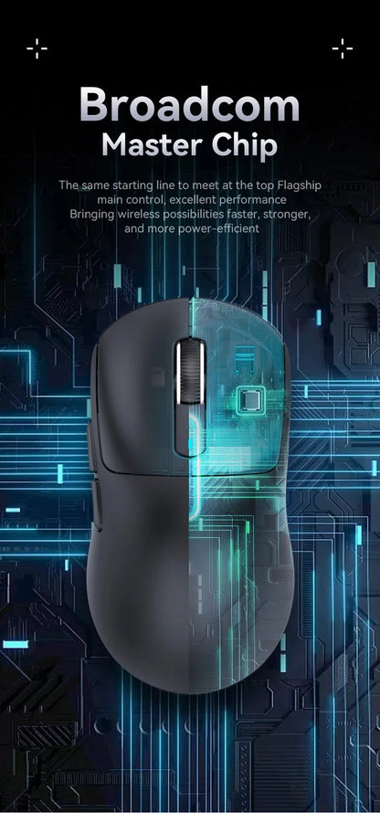 ATTACK SHARK X3 / X3 Pro Wireless Gaming Mouse – 26K DPI, 8K Hz, Tri-Mode, Ultra-Light
