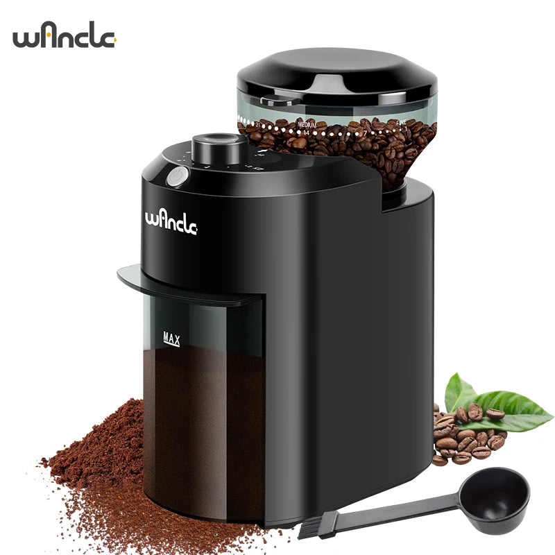 Electric Burr Coffee Grinder | 31 Grind Settings | 200g | EU 220V