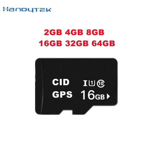 GPS Custom CID Mini SD/TF Memory Card – 2GB–64GB, High Speed, Car Navigation