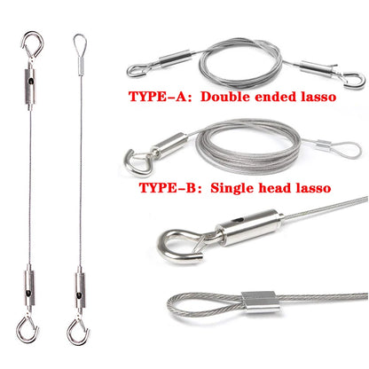 Adjustable Stainless Steel Wire Rope Clothesline