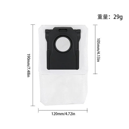 Mova P50 Pro Ultra / P10 Pro Ultra Robot Vacuum Spare Parts – Brush, Filter, Mop & Dust Bag