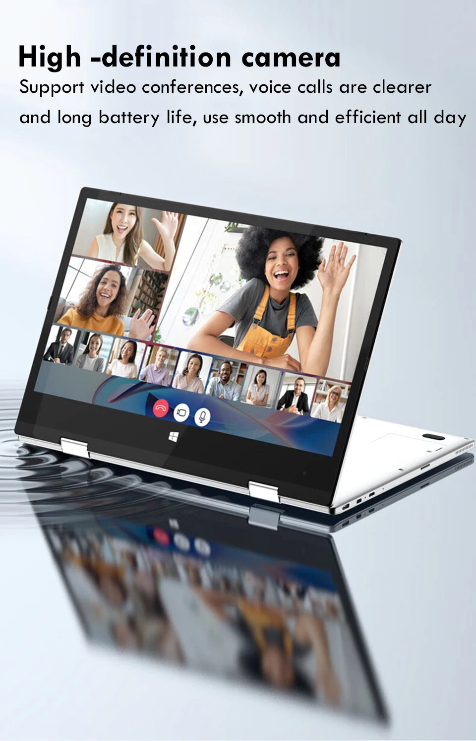 11.6" 2-in-1 Touch Laptop Tablet – Intel Core i7-8500Y, 8GB RAM, up to 2TB SSD, 360° Flip, Windows 11