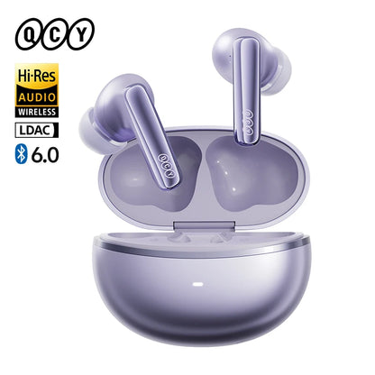 QCY MeloBuds N70 Wireless Earbuds – ANC, Bluetooth 6.0, LDAC, 50H, IPX5