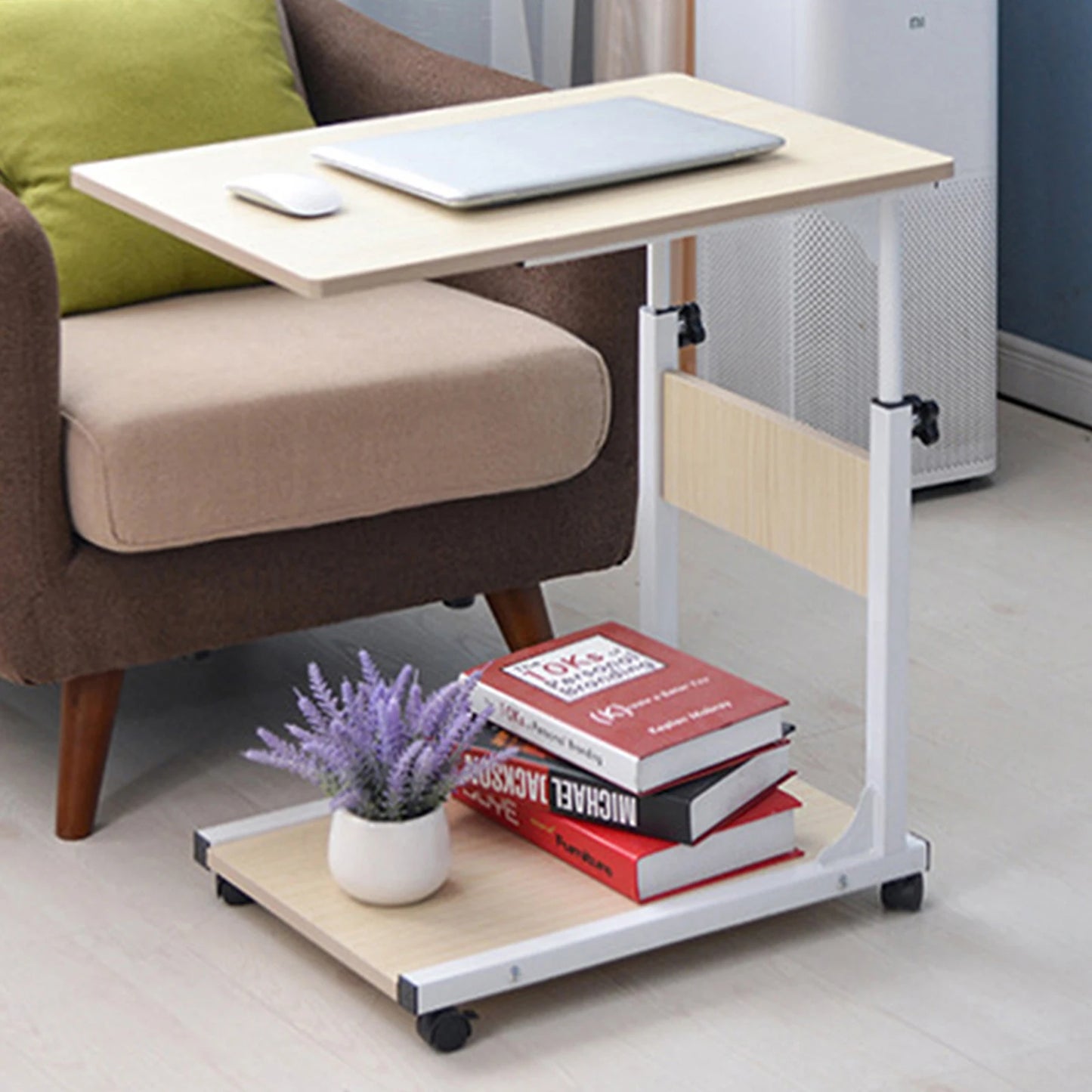 Modern Mobile Bedside Table – Mini Sofa Side Cabinet, Living Room Small Tea Table