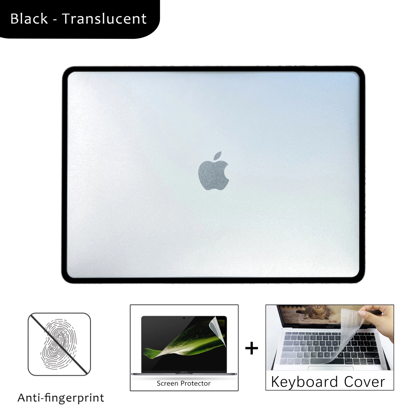 MacBook Case Air 13/15, Pro 13/14/16 | M1-M5 2024-2026 | Hard Shell Cover